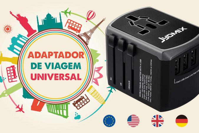 Adaptador de Viagem Universal